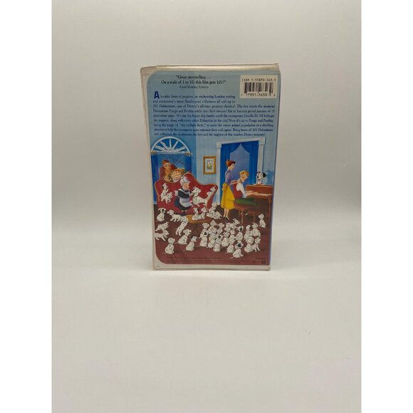 Disney's The Classics 101 Dalmatians Animated VHS Movie - Picture 4 of 4